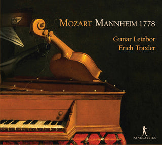 the album cover for Mozart / Letzbor / Traxler - Mannheim 1778