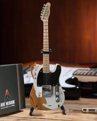 Axe Heaven- Fender Telecaster Esquire Vintage 10 Inch Miniature Guitar Replica (Large Item, Collectible)