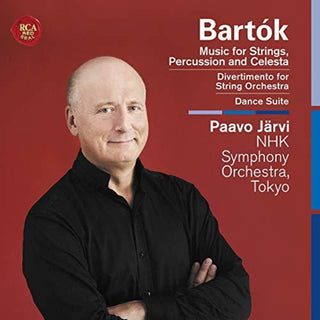 the album cover for PAAVO JARVI - Bartok Triptych (SACD-Hybrid)