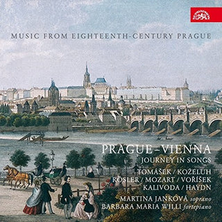 the album cover for Haydn / Jankova / Willi - Prague - Vienna