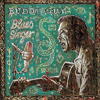 the album cover for Buddy Guy - Blues Singer