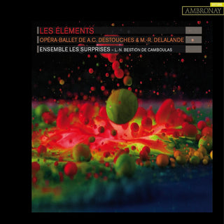 the album cover for Ensemble Les Surprises - Les Elements