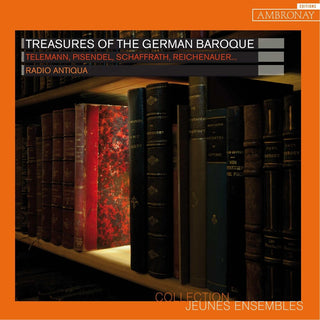 the album cover for Radio Antiqua - Treasures Of German Baroque