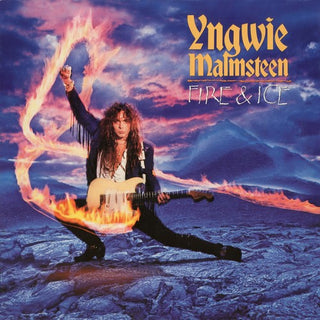 the album cover for Yngwie Malmsteen - Fire & Ice