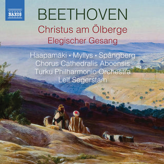 the album cover for Beethoven / Segerstam / Spangberg - Christus Am Olberge