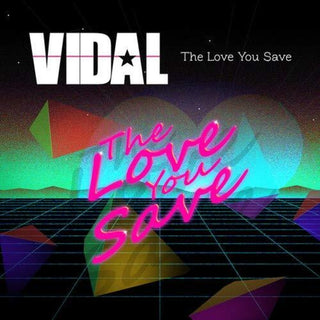 the album cover for Vidal - The Love You Save