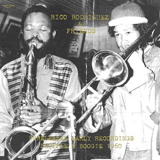 the album cover for Rico Rodriguez / Friends - Unreleased Early Recordings: Shuffle And Boogie 1960