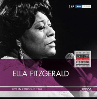 the album cover for Ella Fitzgerald - Live In Cologne 1974