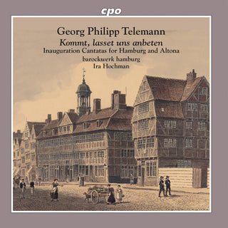 the album cover for Telemann / Barockwerk Hamburg / Hochman - Inauguration Cantatas