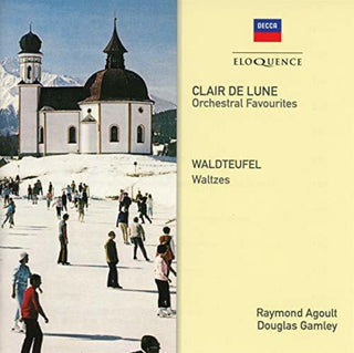 the album cover for Raymond Agoult - Clair De Lune / Waldteufel Waltzes