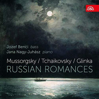 the album cover for Mussorgsky / Benci / Nagy-Juhasz - Russian Romances