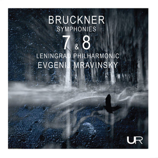 the album cover for Bruckner / Mravinsky - Symphonies 7 & 8