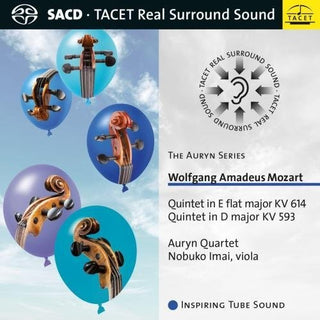 the album cover for Mozart / Auryn Quartet - Auryn Series: Mozart: Quintet in E Flat Major