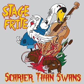 the album cover for Stage Frite - Scarier Than Swans