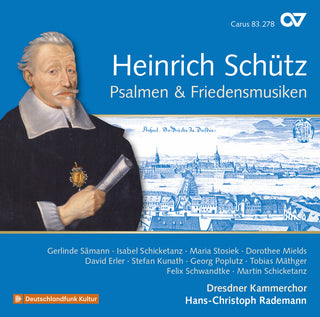 the album cover for Schutz / Dresdner Kammerchor / Rademann - Schutz Complete Recording 20