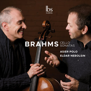 the album cover for Brahms / Polo / Nebolsin - Cello Sonatas