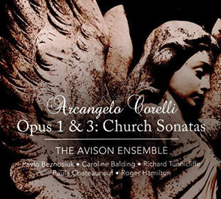 the album cover for Corelli / Avison Ensemble / Beznosiuk - Church Sonatas