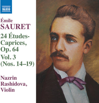 the album cover for Sauret / Rashidova - 24 Etudes-Caprices 3