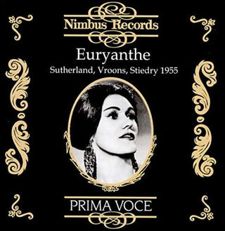 the album cover for Weber / Sutherland / Stiedry - Euryanthe