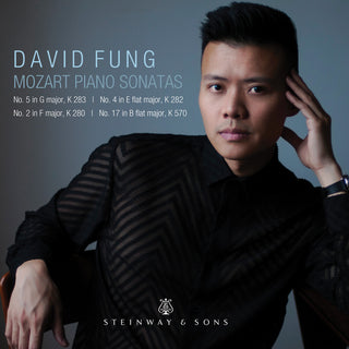 the album cover for Mozart / Fung - Piano Sonatas