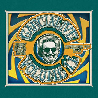 the album cover for Jerry Garcia - GarciaLive Volume Eleven: November 11th, 1993 Providence Civic Center [2 CD]