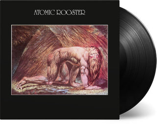 the album cover for Atomic Rooster - Death Walks Behind You