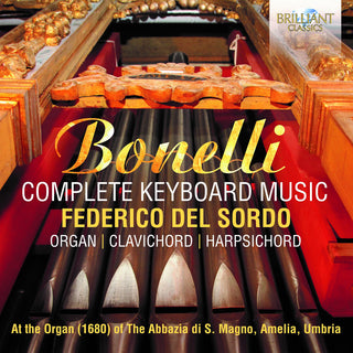 the album cover for Federico del Sordo - Complete Keyboard Music