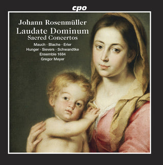 the album cover for Rosenmuller / Mauch / Meyer - Sacred Concertos