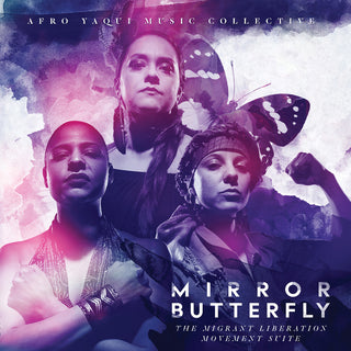 the album cover for Barson / Afro Yaqui Music Collective - Mirror Butterfly