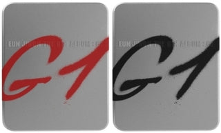 the album cover for Ji Eun Won - G1 / Random Cover / Incl. 52pg Photobook, Tin Case, Accordion PhotoPostcard, Sticker Set + Photocard