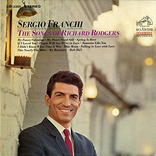 the album cover for Sergio Franchi - The Songs of Richard Rodgers