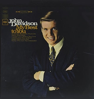 the album cover for John Davidson - My Best to You