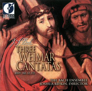 the album cover for Joshua Rifkin - Three Weimar Cantatas