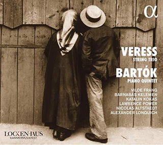 the album cover for Bartok / Lonquich / Altstaedt - String Trio / Piano Quintet