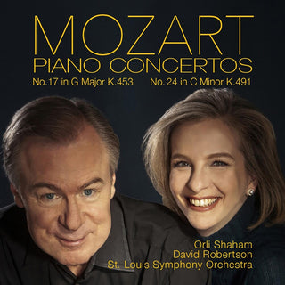 the album cover for Orli Shaham - Mozart: Piano Concertos Nos.17 & 24