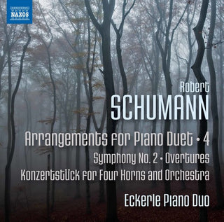 the album cover for Schumann / Eckerle Piano Duo - Arrangements for Piano Duet 4