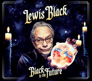 the album cover for Lewis Black - Black To The Future