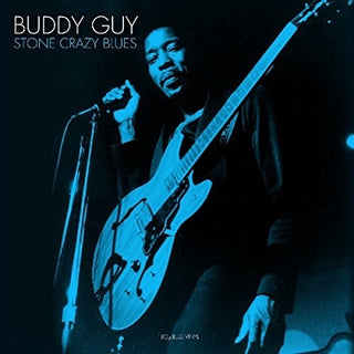 the album cover for Buddy Guy - Stone Crazy Blues (Blue Vinyl) (Blue) [Colored Vinyl] [180 Gram]