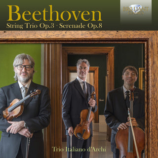 the album cover for Trio Italiano d'Archi - String Trio 3 / Serenade