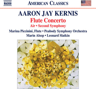 the album cover for Kernis / Slatkin / Piccinini - Flute Concerto / Air