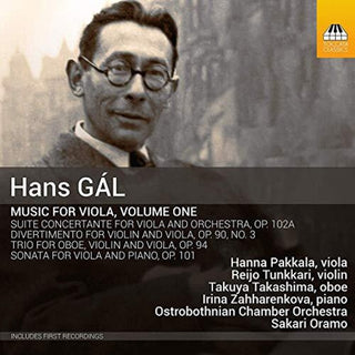 the album cover for Gal / Pakkala / Oramo - Music for Viola 1