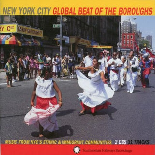the album cover for New York Global Beat Of The - New York City: Global Beat