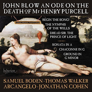 the album cover for Blow / Arcangelo - Blow: An Ode On The Death Of Mr Henry Purcell
