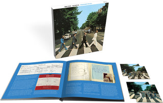 the album cover for The Beatles - Abbey Road: Anniversary Edition [Super Deluxe Box Set 3CD/Blu-ray]