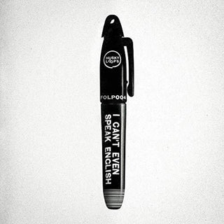the album cover for Husky Loops - I Can't Even Speak English