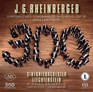 the album cover for Rheinberger / Krumpock / Bouchkov - Sinfonisches Tongemalde