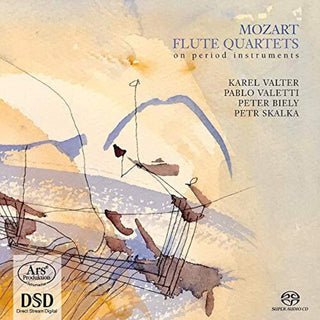 the album cover for Mozart / Valter / Skalka - Flute Quartets