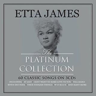the album cover for Etta James - Platinum Collection