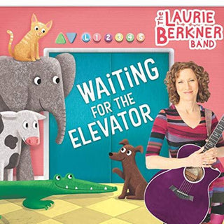 the album cover for The Laurie Berkner Band - Waiting For The Elevator