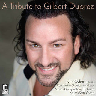 the album cover for Constantine Orbelian - Tribute to Gilbert Duprez